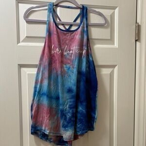 Colorful Tie-Dye Tank Top